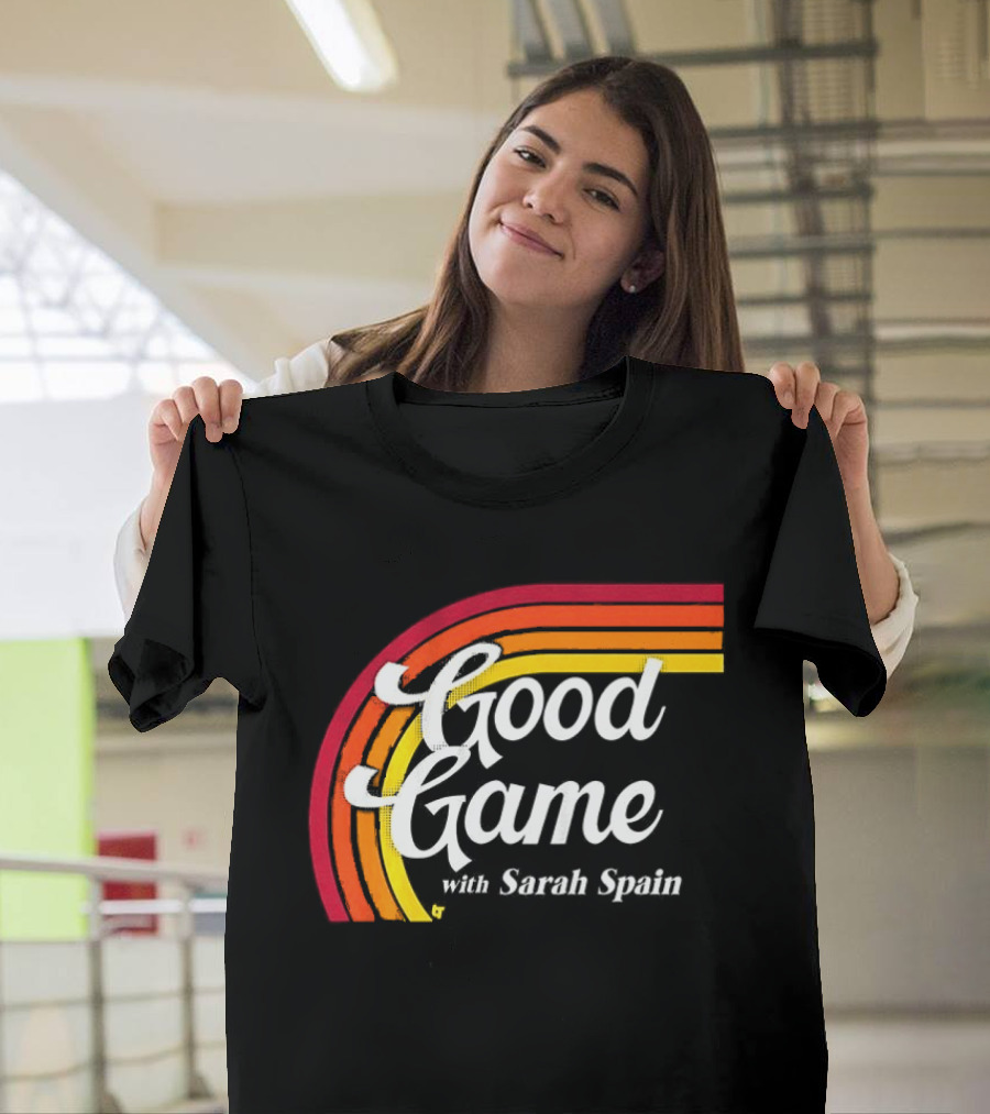Good Game With Sarah Spain Vintage Rainbow T-Shirt