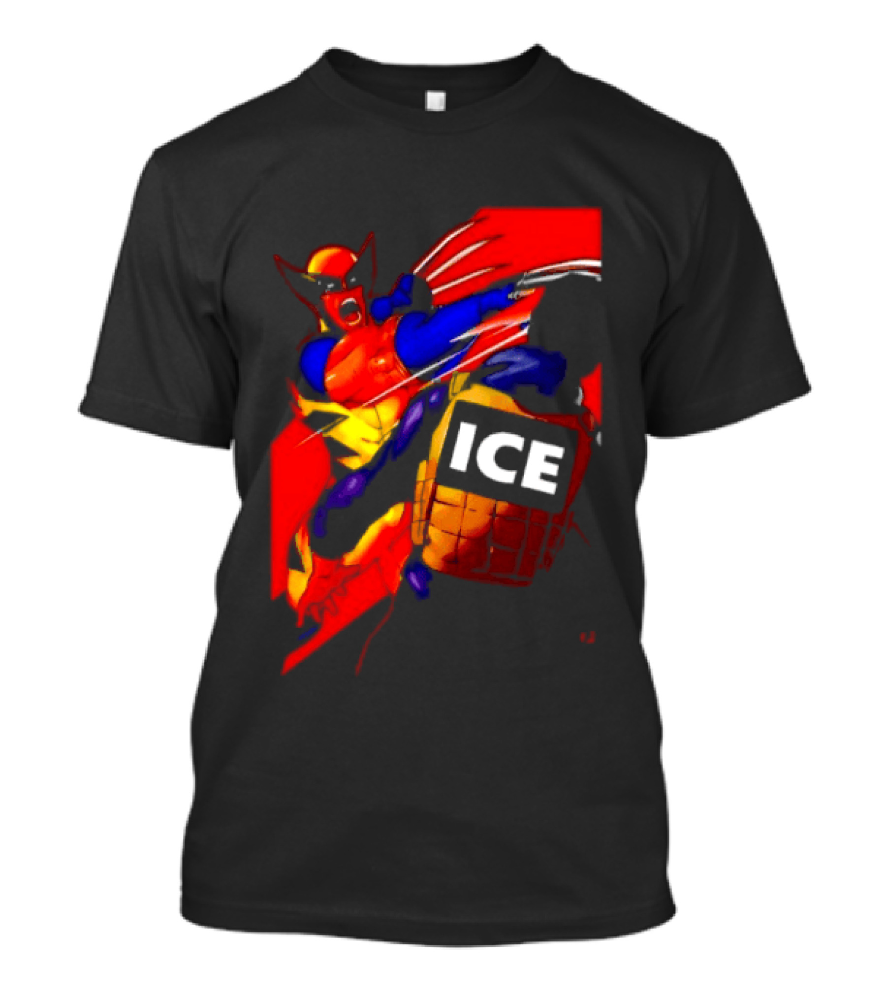 Wolverine Fuck ICE Forever And Always Claws Action T-Shirt