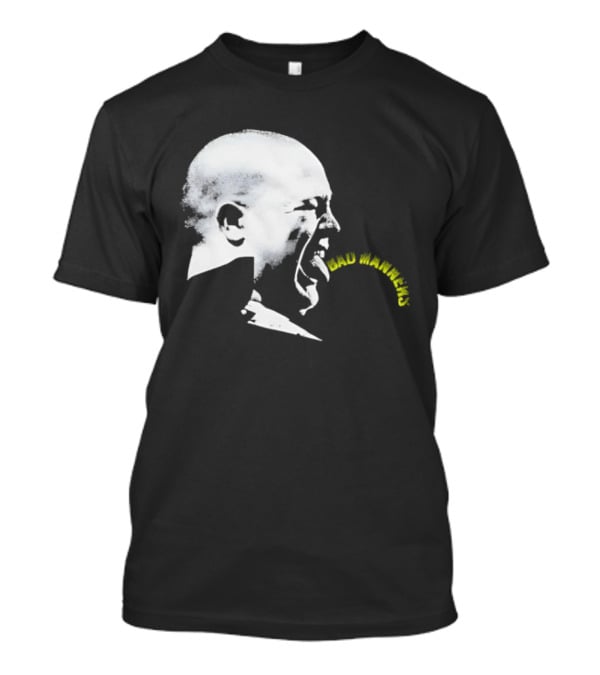 Bad Manners Buster Bloodvessel Tongue Out Profile T-Shirt