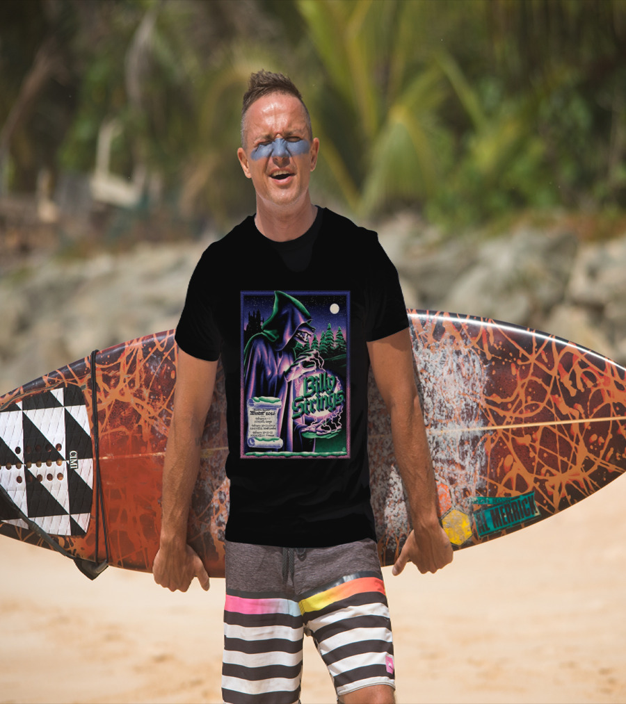 Billy Strings Winter 2026 Athens Asheville Nashville Tour T-Shirt