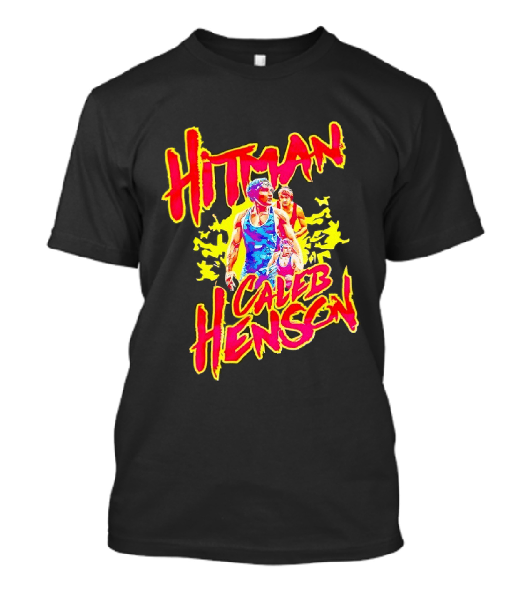 Hitman Caleb Henson Wrestling Athlete T-Shirt