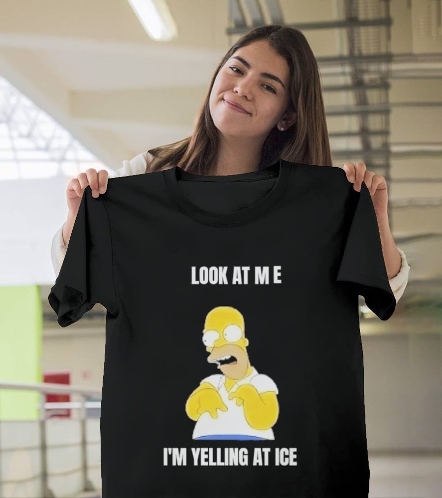 Homer Simpson Look At Me I'm Yelling At Ice T-Shirt