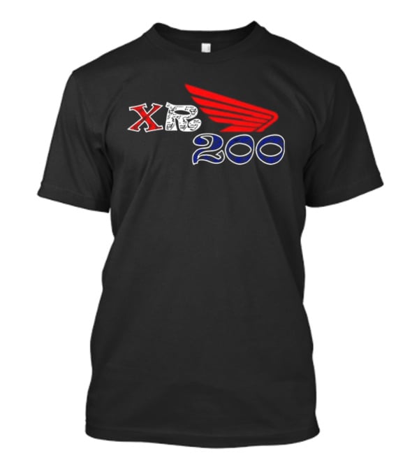 Honda XR200 Red Wing Motocross Racing T-Shirt