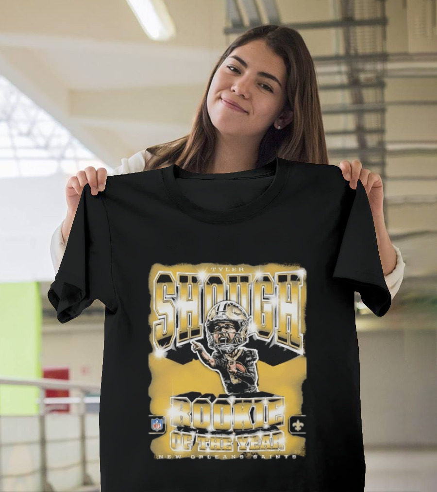 Tyler Shough New Orleans Saints Rookie Of The Year NFL T-Shirt
