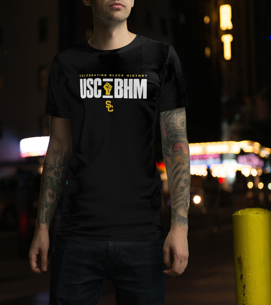 USC Celebrating Black History BHM SC T-Shirt