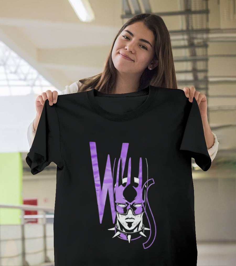 WS Whitesnake JoJo Bizarre Adventure Purple Anime Stand T-Shirt