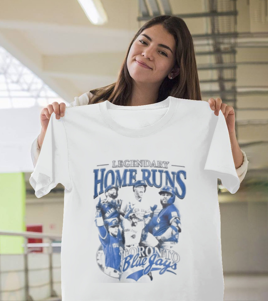 Toronto Blue Jays Legendary Home Runs 2026 Collection T-Shirt