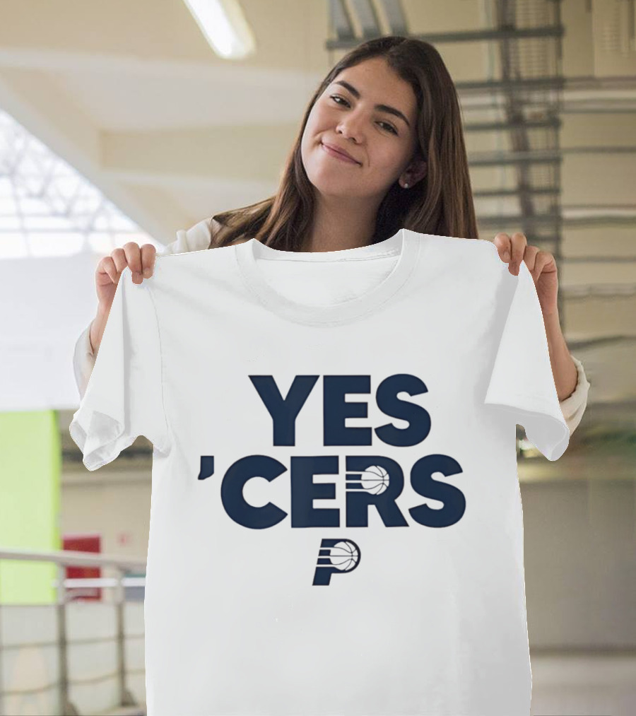Indiana Pacers Yes 'Cers 2026 Basketball P Team T-Shirt