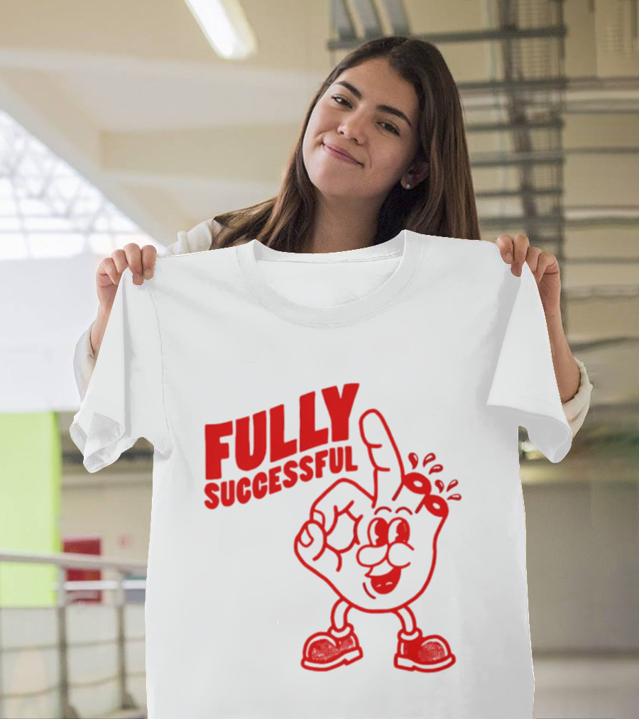 NPS Fully Successful Hand OK Gesture Cartoon T-Shirt