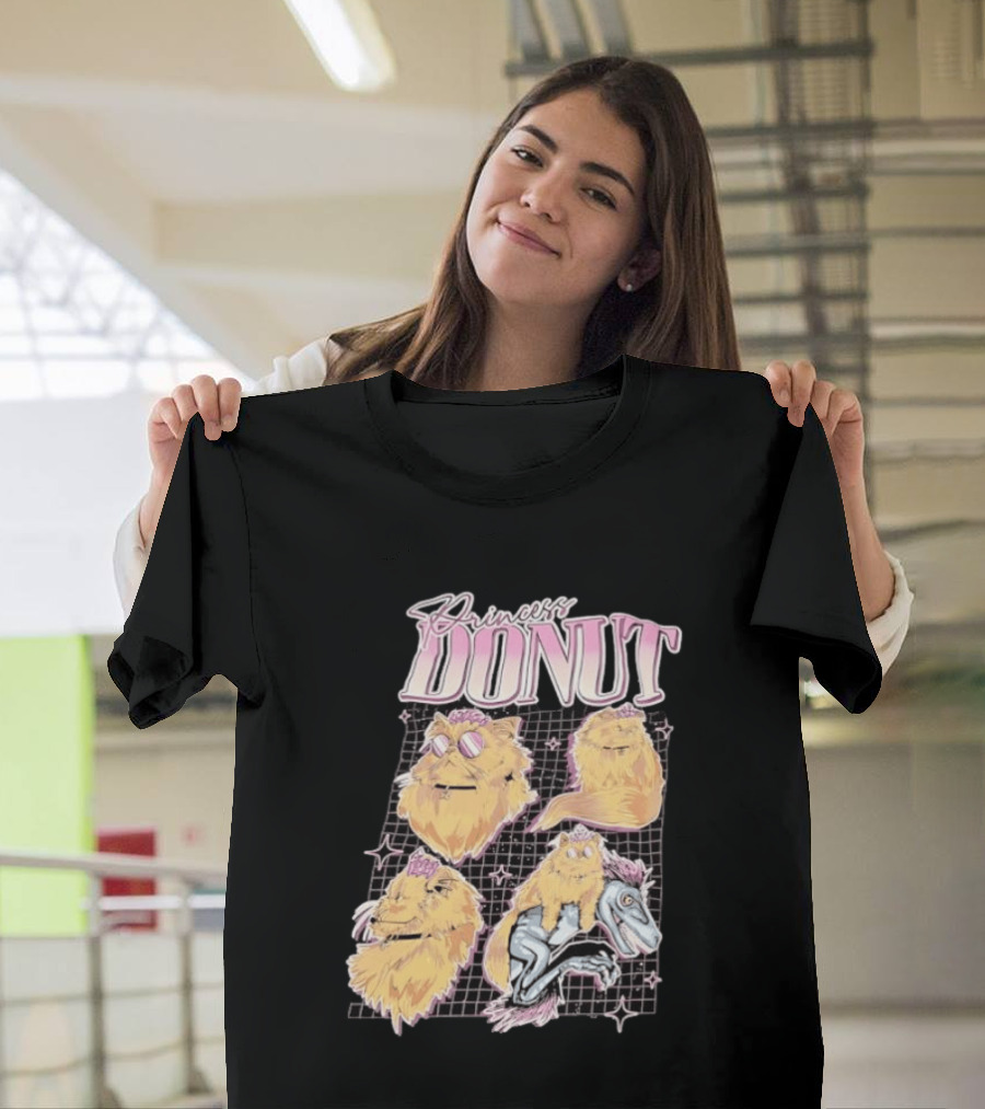 Princess Donut Collage Dungeon Crawler Carl Cat T-Shirt