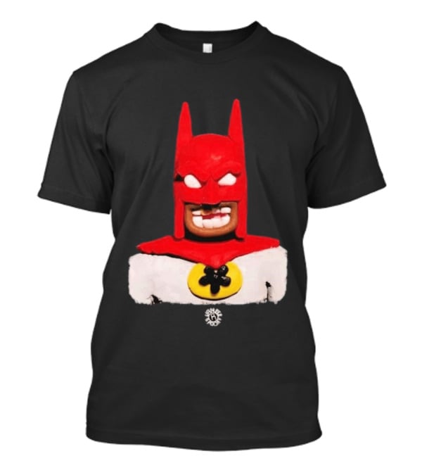 Spooky Vameee Batman Red White Figure T-Shirt