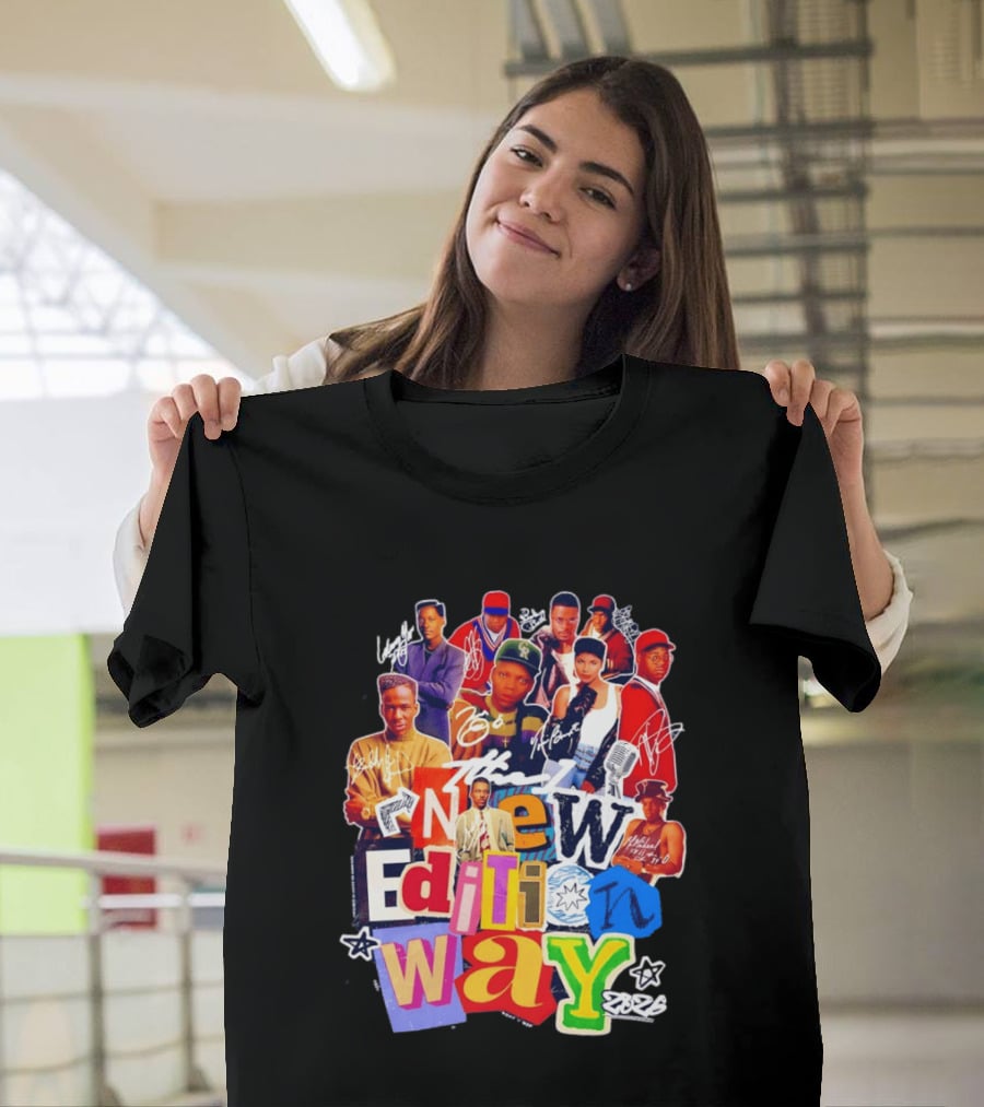 New Edition 2026 Signatures Collage T-Shirt