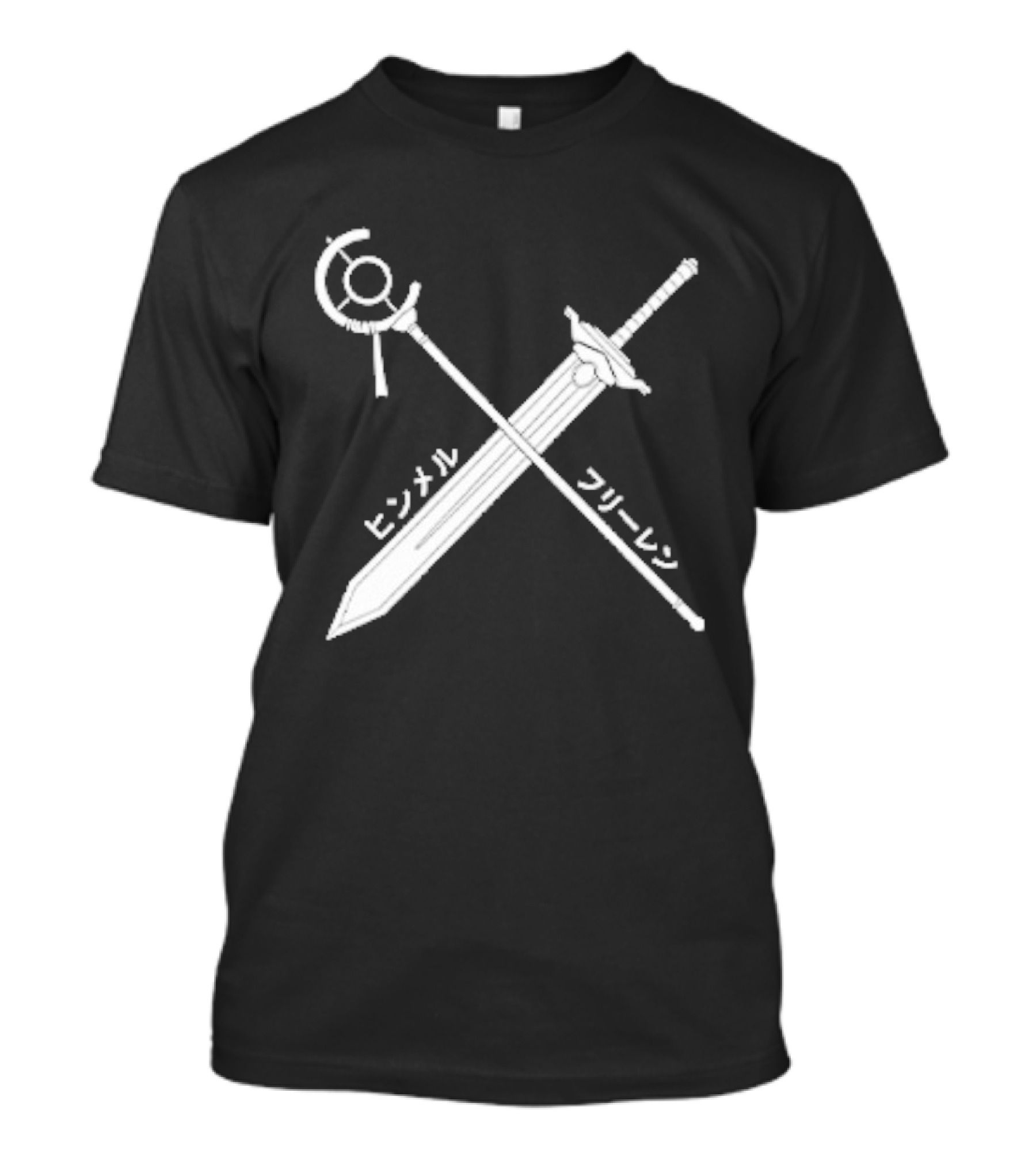 Himmel Frieren Sword Staff Japanese T-Shirt