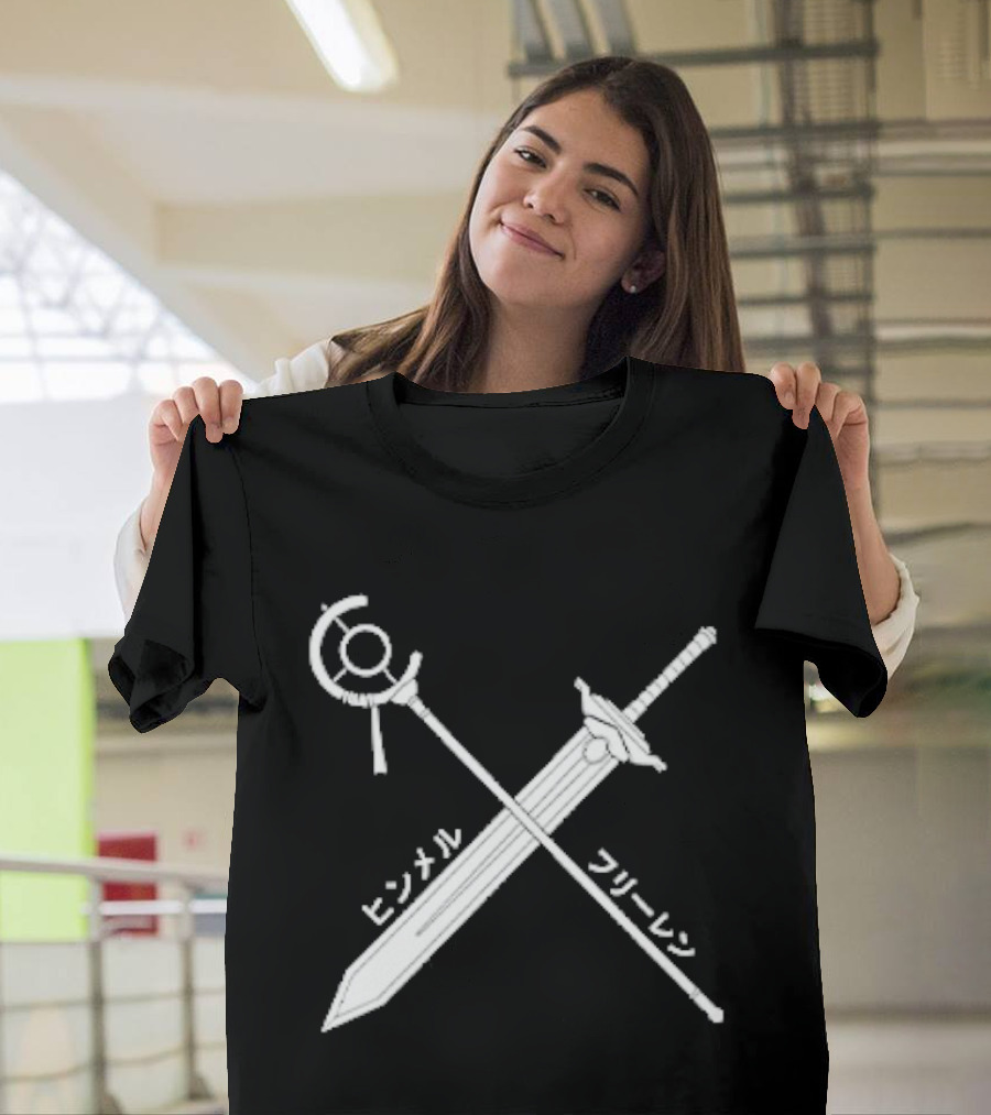 Himmel Frieren Sword Staff Japanese T-Shirt