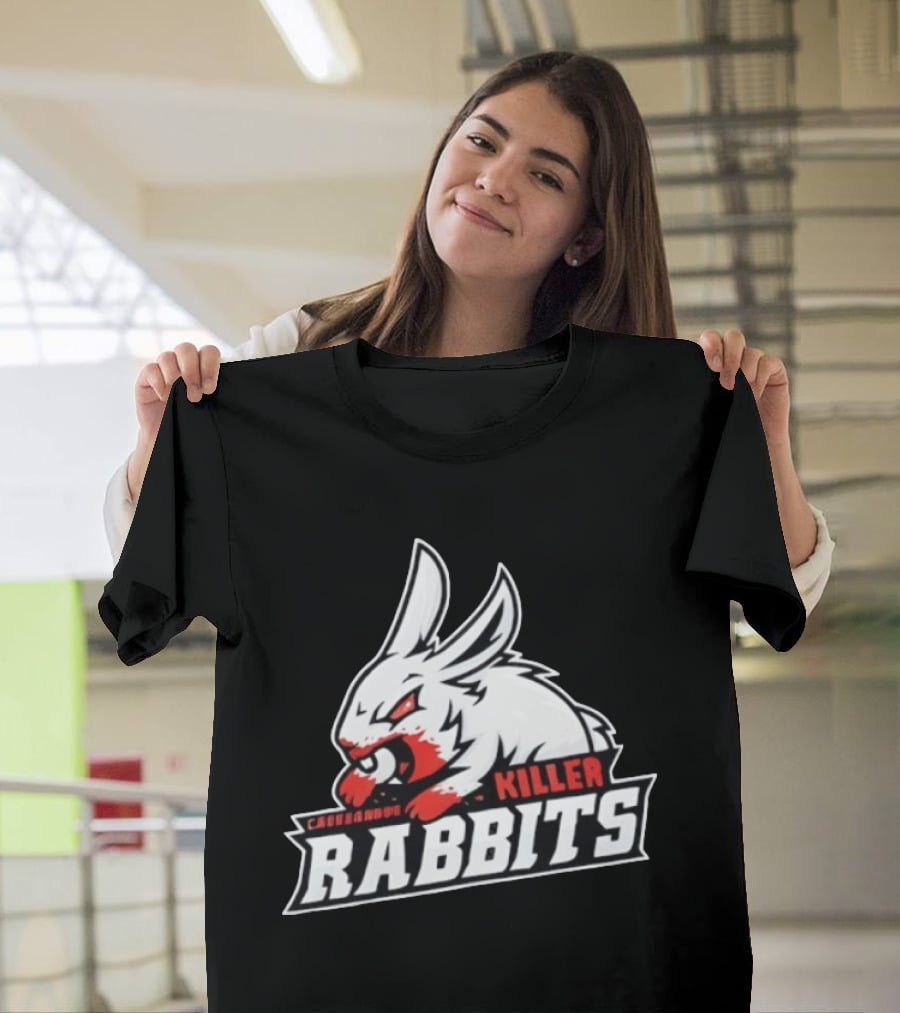 Caerbannog Killer Rabbits Bloody Bunny T-Shirt