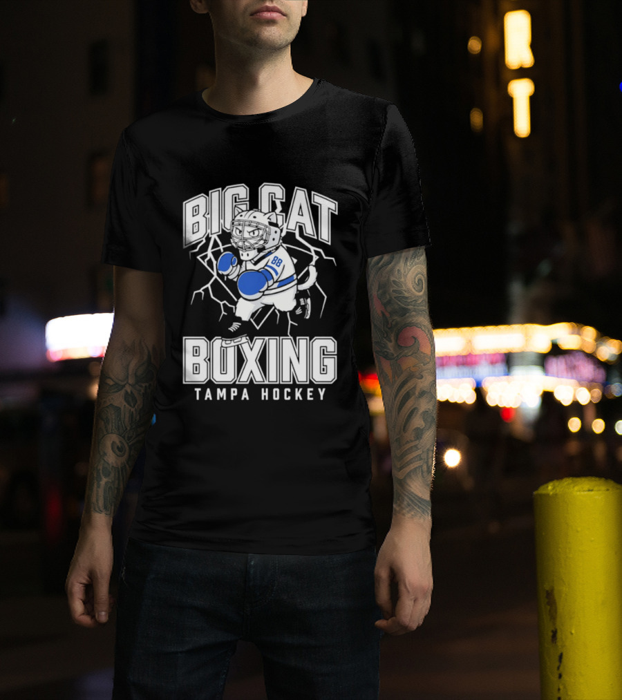 Big Cat Boxing Tampa Hockey Lightning 88 T-Shirt