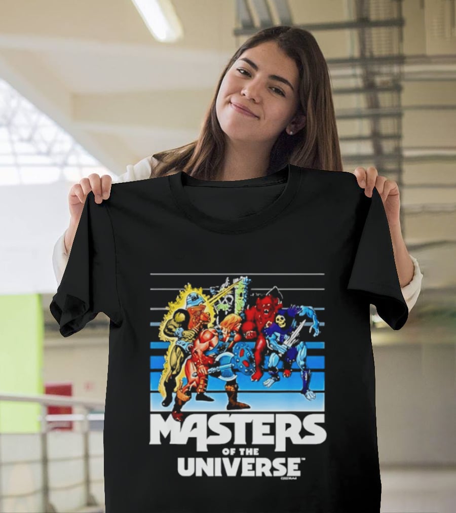 Masters Of The Universe He Man Skeletor And Characters Clash T-Shirt