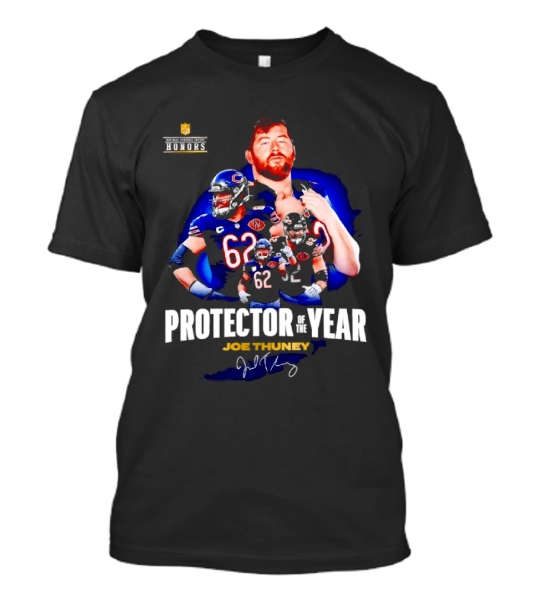 Chicago Bears Joe Thuney Protector Of The Year Honor 2025 T-Shirt