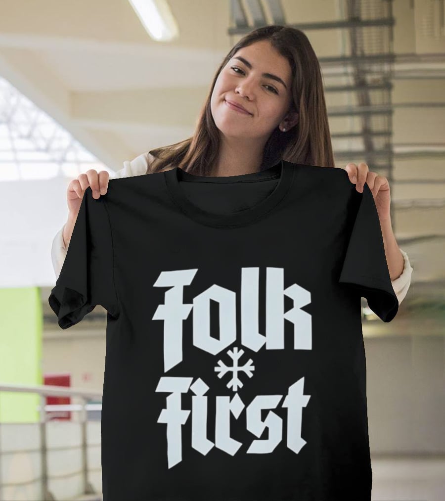 Folk First Snowflake T-Shirt