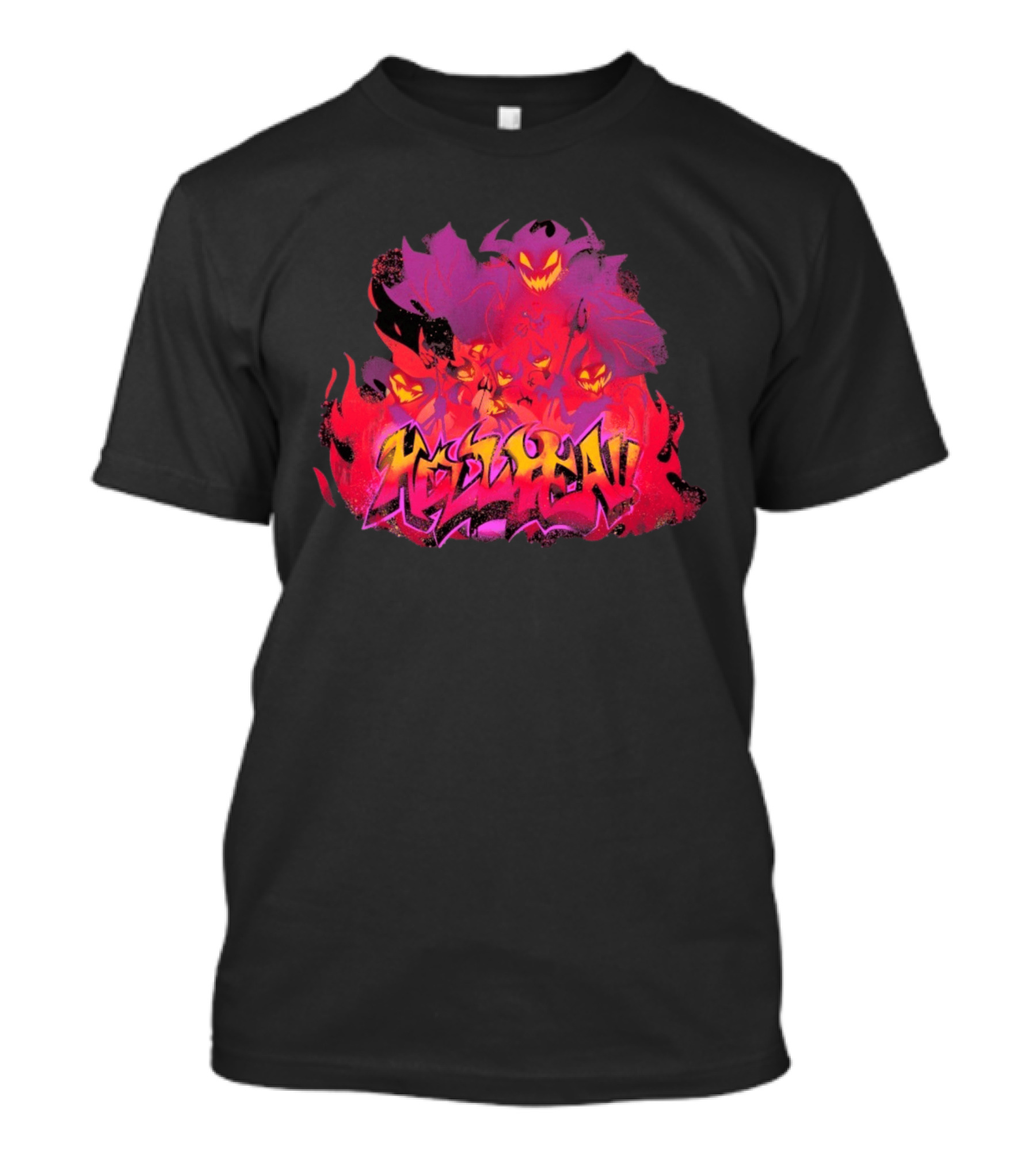 Helluva Boss SpindleHorse Graffiti Demon T-Shirt