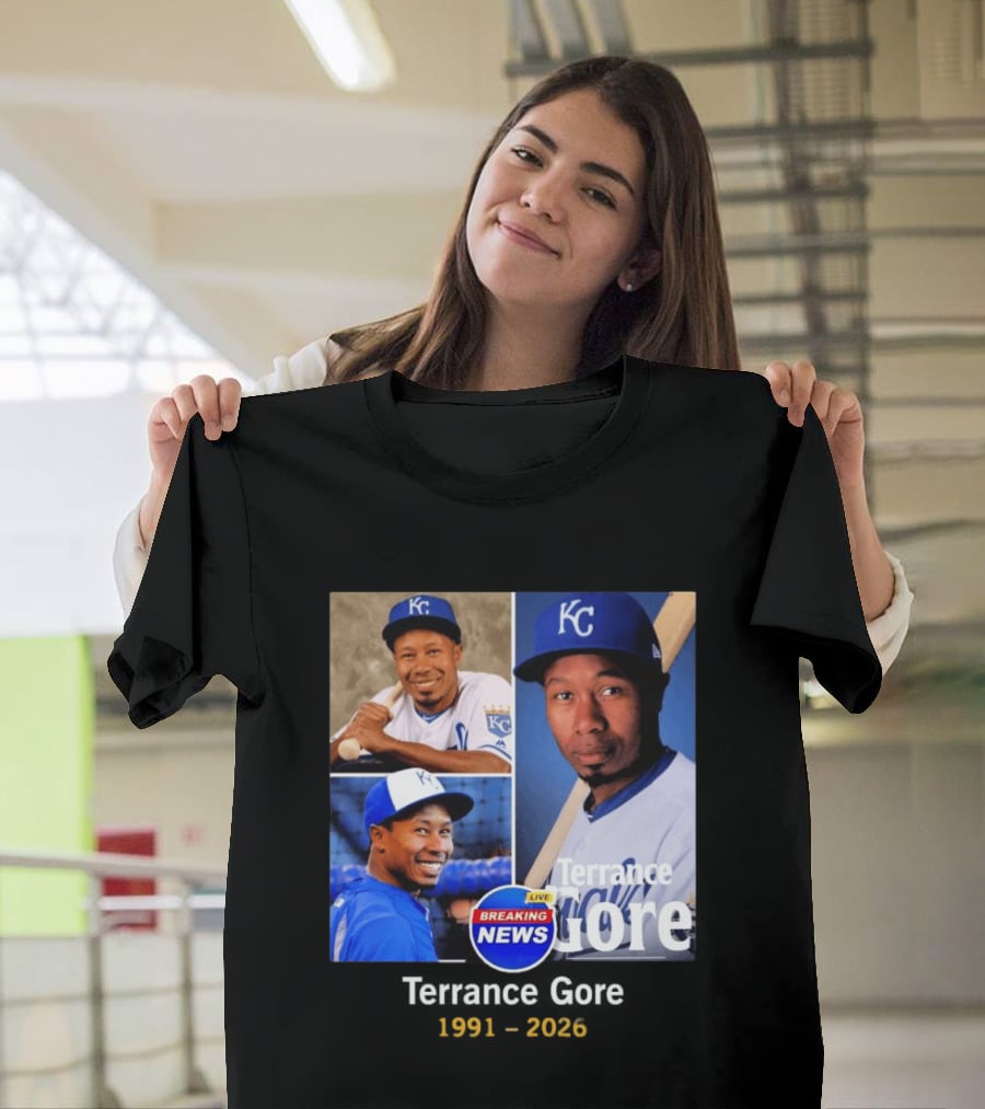 Terrance Gore Kansas City KC Breaking News 1991 2026 T-Shirt