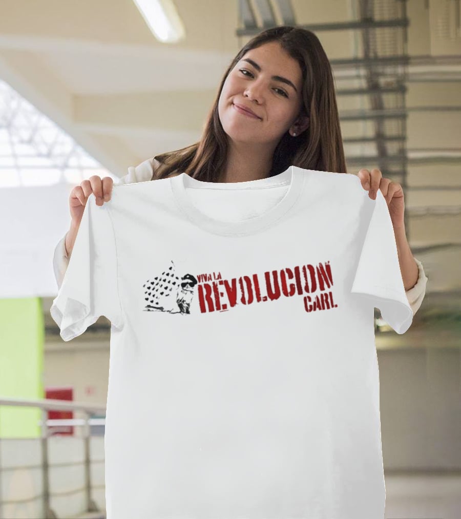 Viva La Revolucion Carl Iconic Che T-Shirt