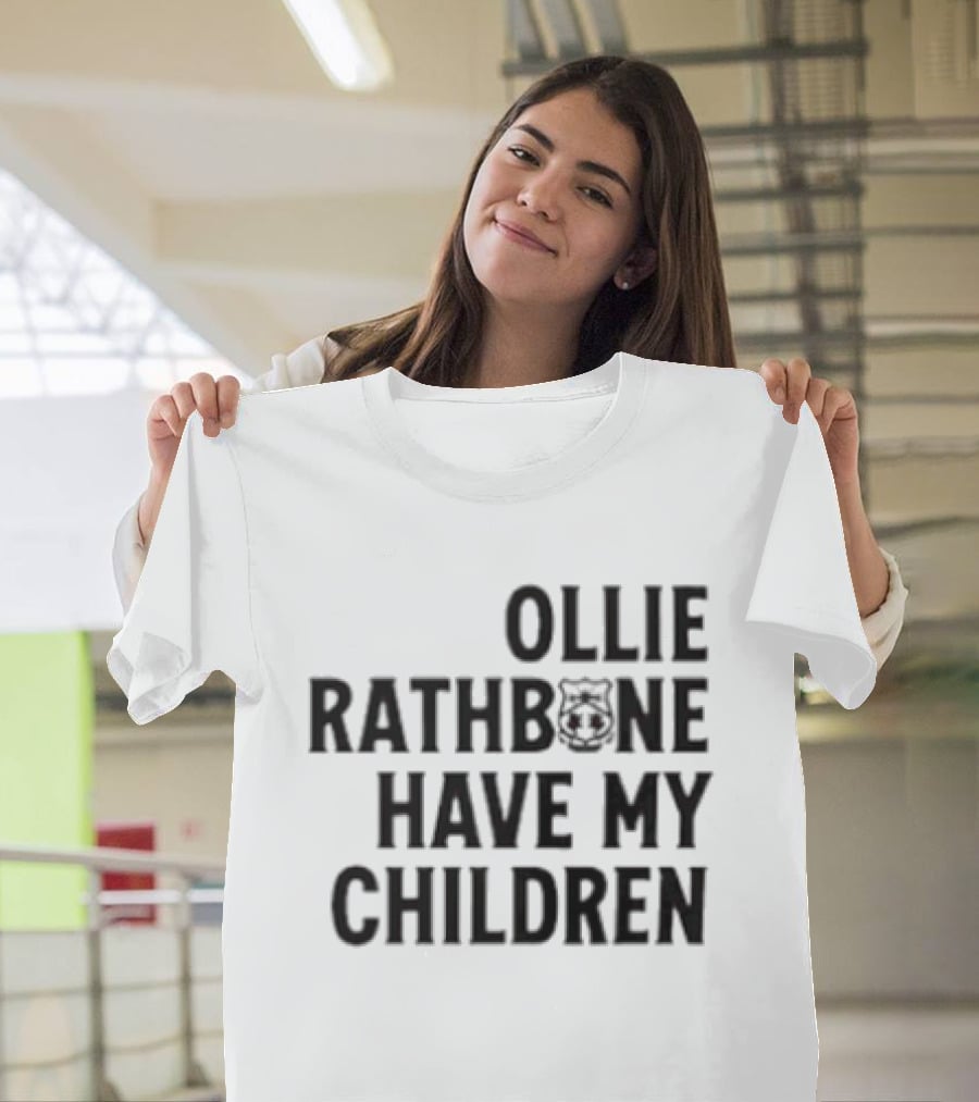 Wrexham AFC Ollie Rathbone Have My Children Football Fan T-Shirt