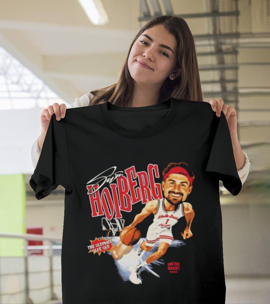 Sam Hoiberg Basketball Caricature The Ultimate Glue Guy T-Shirt