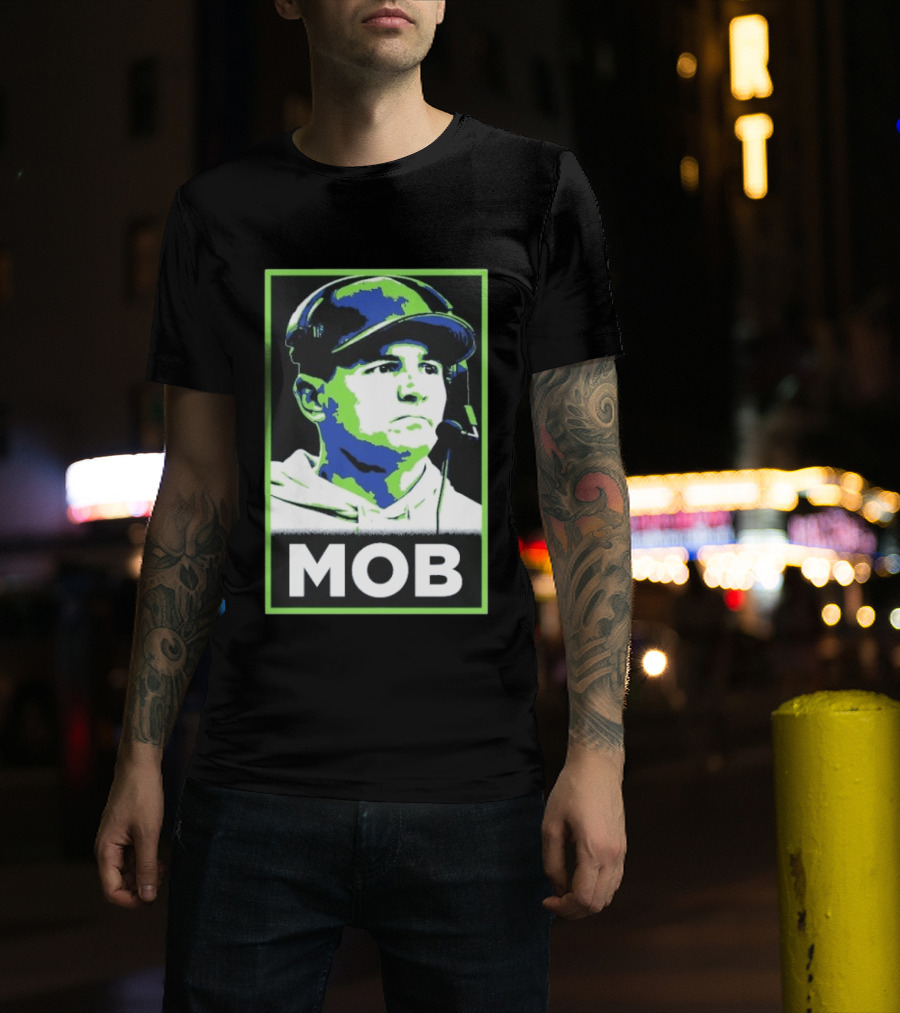 Seattle Seahawks MOB Coach Iconic Headset T-Shirt