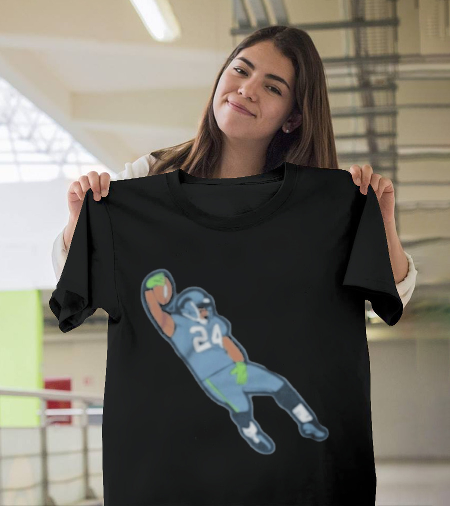 Seahawks The Quake Celebration Rob Staton 24 T-Shirt