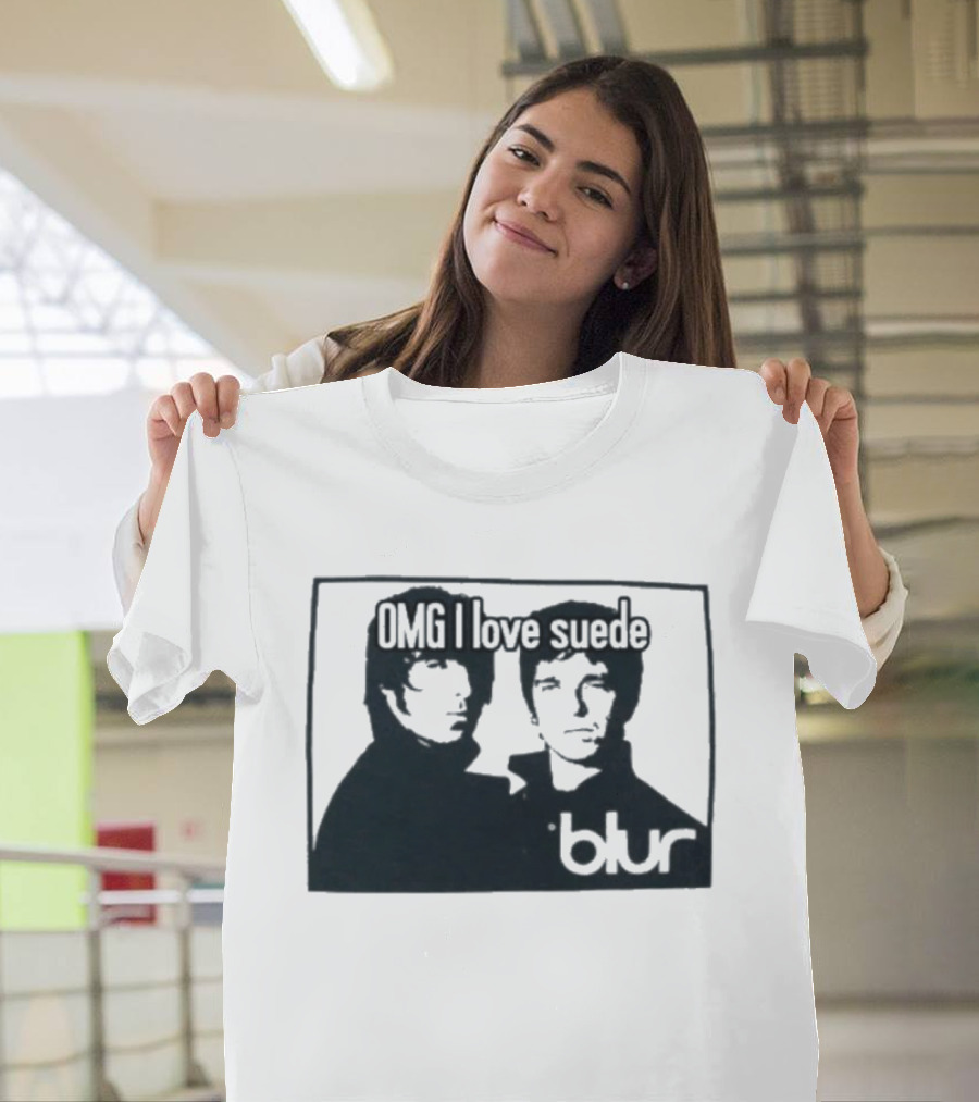 OMG I Love Suede Blur T-Shirt