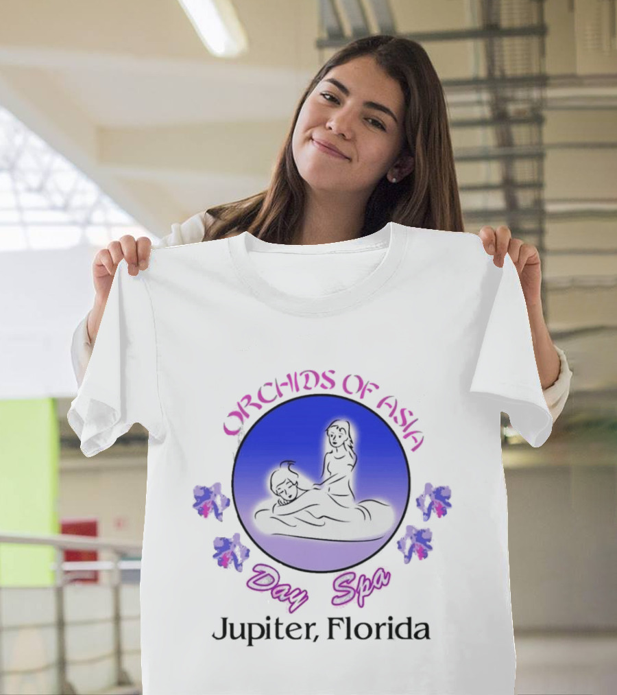 Orchids Of Asia Day Spa Jupiter Florida T-Shirt