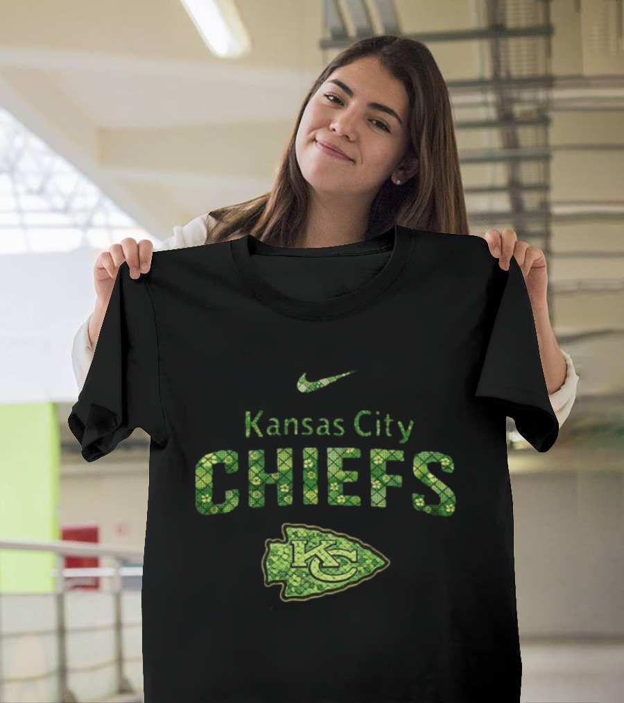 Nike Kansas City Chiefs KC Luck Green T-Shirt