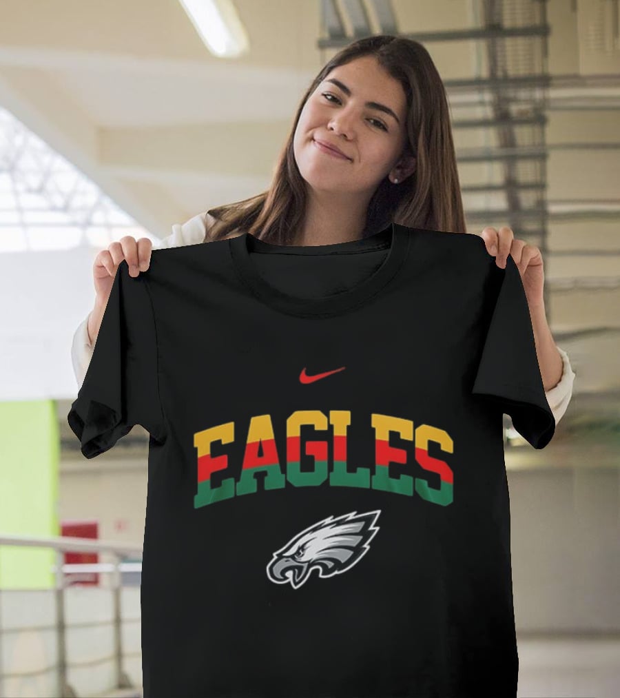 Philadelphia Eagles Black History 100th Anniversary Nike Edition T-Shirt