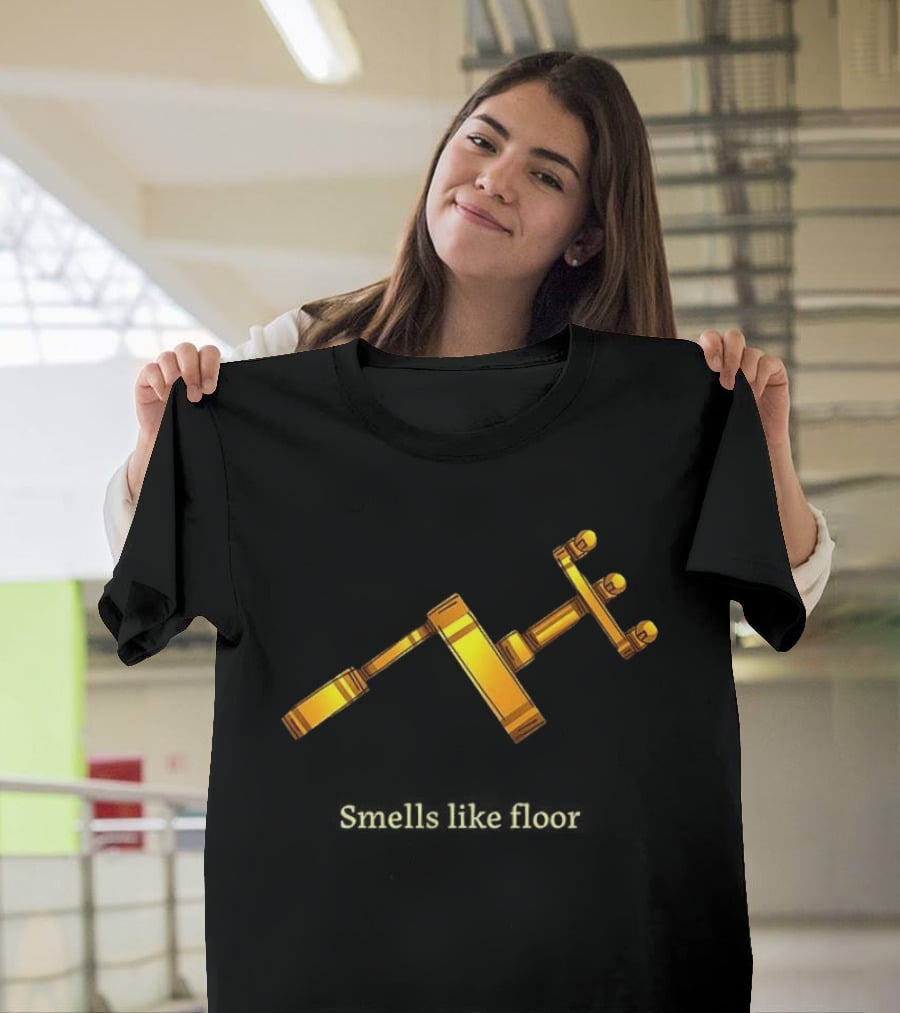 Smells Like Floor Golden Cross T-Shirt