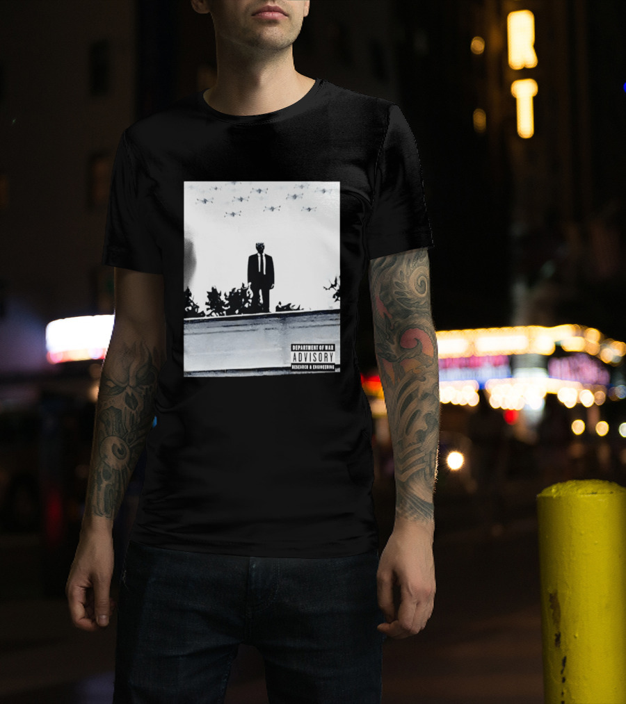 Trump Drone 2026 Department Of War Advisory Research And Development T-Shirt