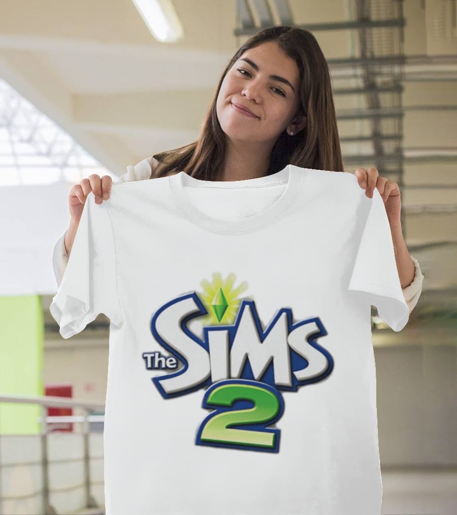 The Sims 2 Iconic Logo Nostalgic Gaming T-Shirt