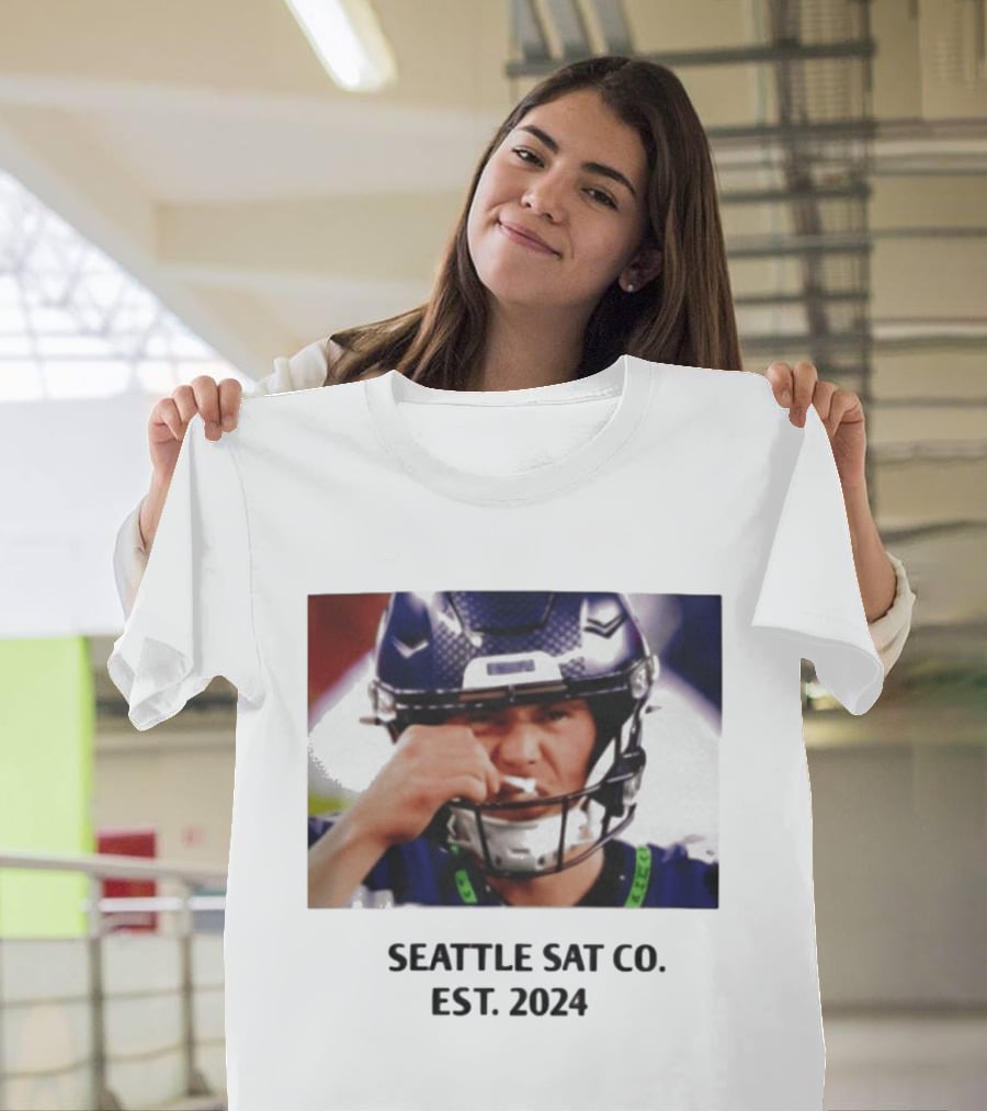 Seattle Sat Co. Est. 2024 Seahawks Parade Myers T-Shirt