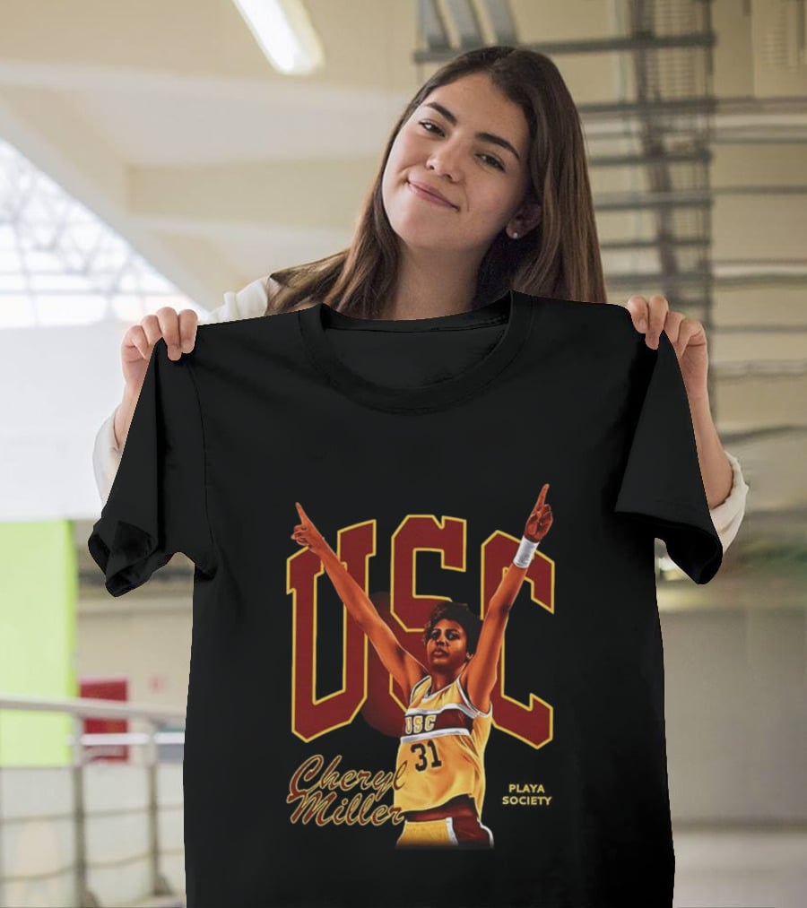 USC Cheryl Miller 31 Basketball Legend T-Shirt