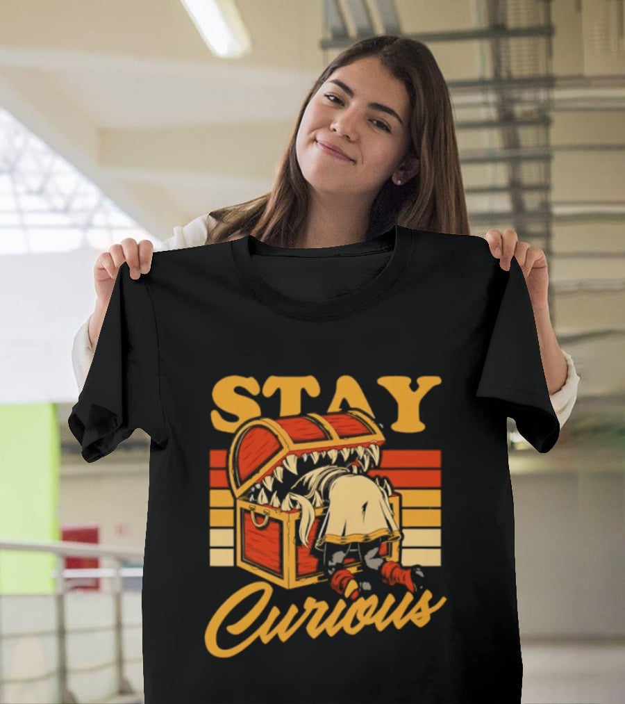 Stay Curious Elf Anime Treasure T-Shirt