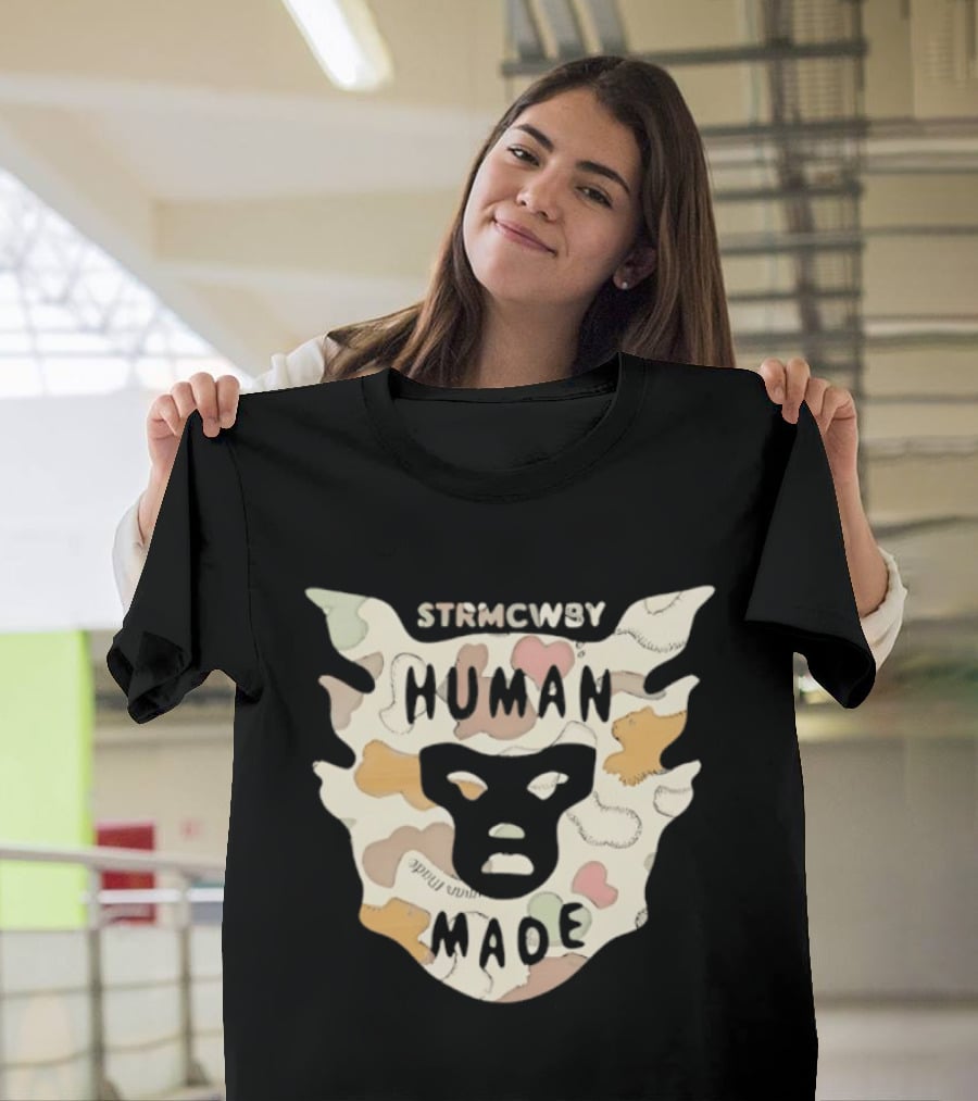 Strmcwby Human Made Camouflage Face T-Shirt