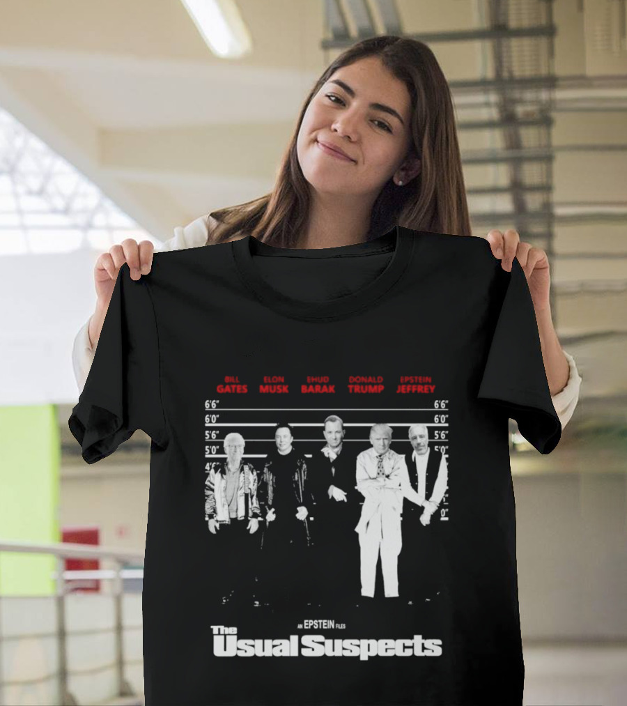 Bill Barack Trump Jeffrey The Usual Suspects T-Shirt