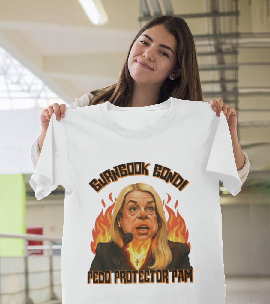 Burnbook Bondi Pedo Protector Pam Flame T-Shirt