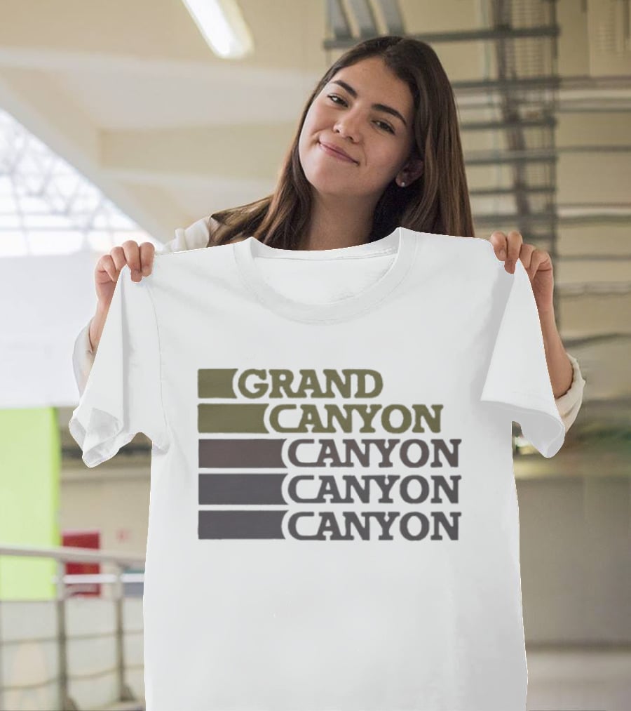 Dale Doback Grand Canyon Vintage Retro Style Scenic T-Shirt