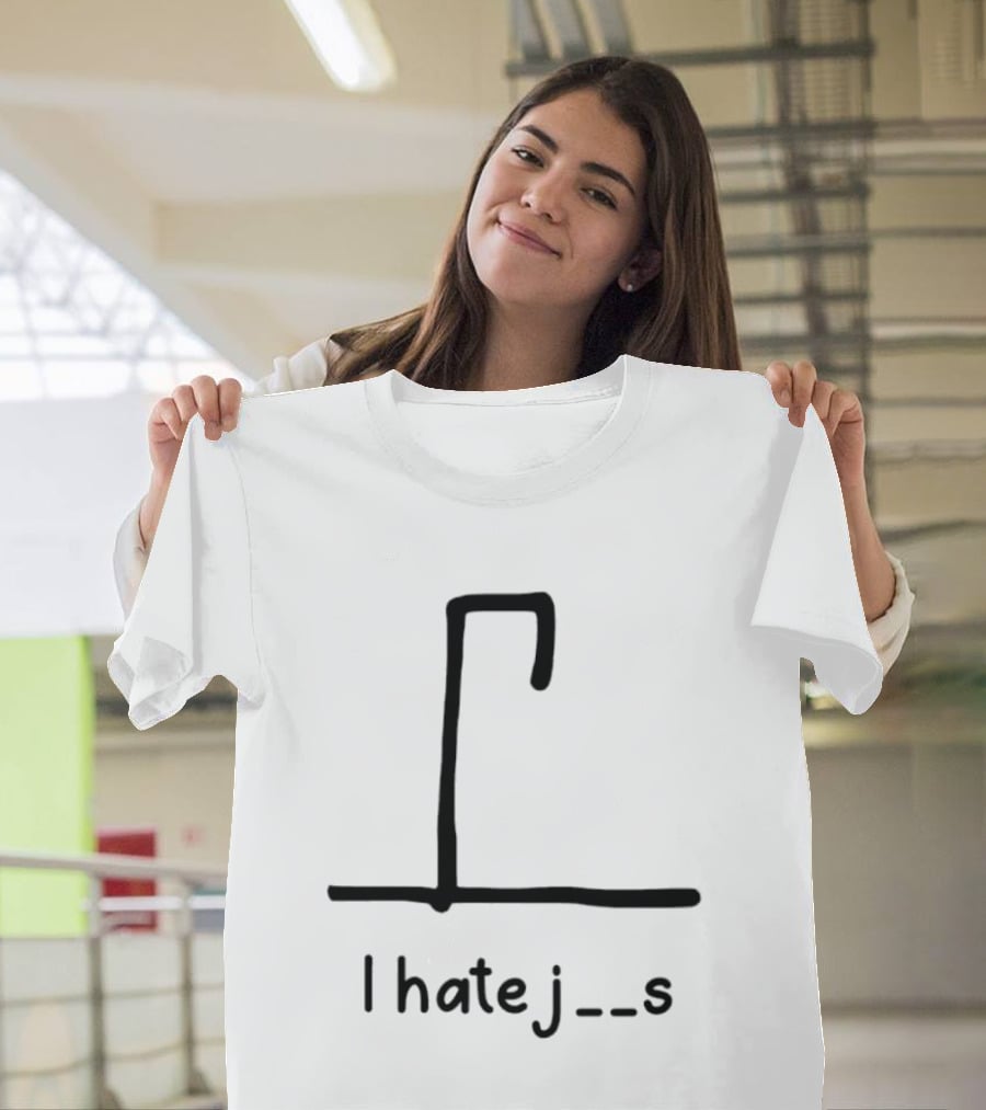 I Hate Jews_fill In Phrase Puzzle T-Shirt