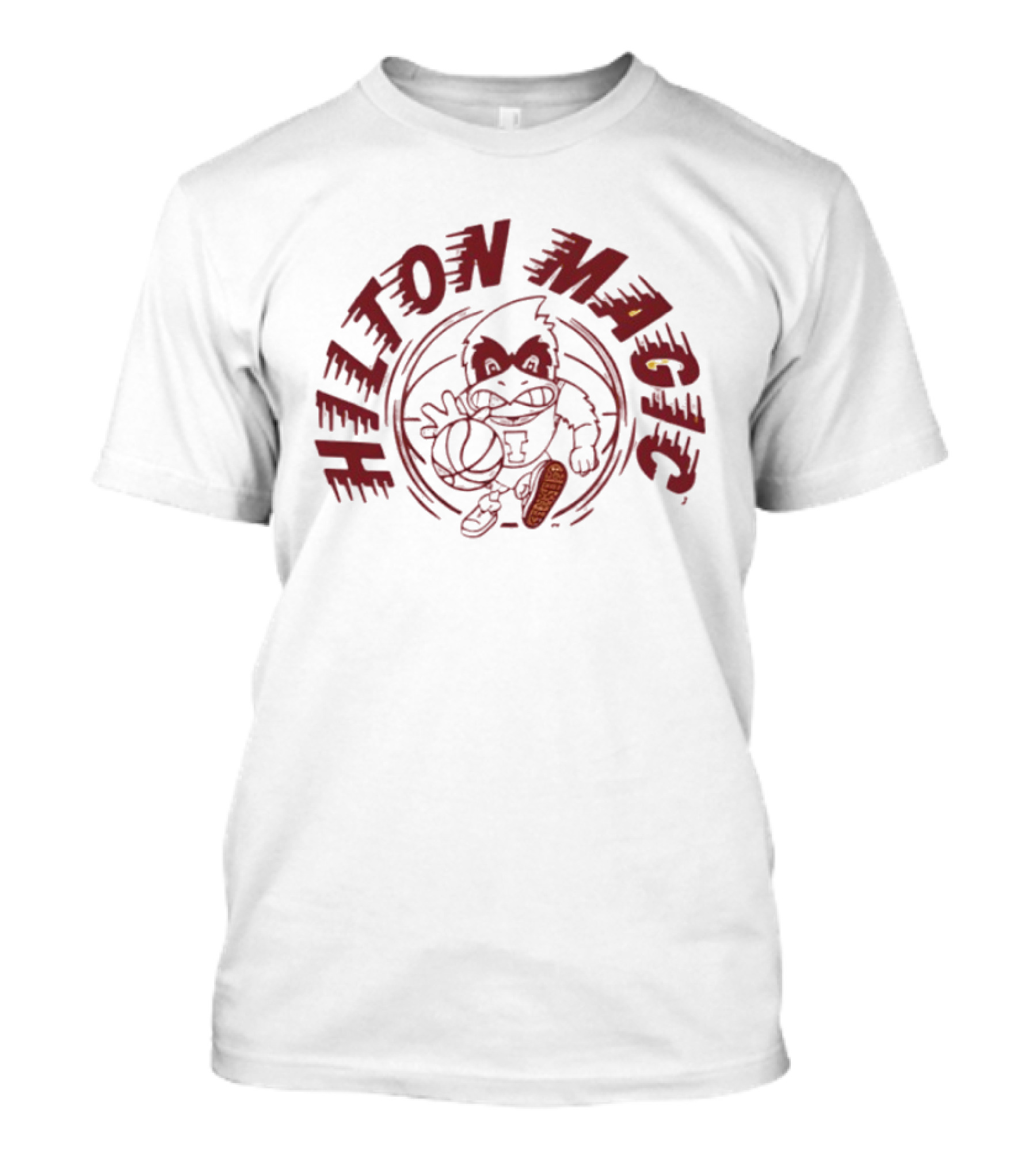 Hilton Magic Iowa State Cyclones Basketball Cartoon T-Shirt