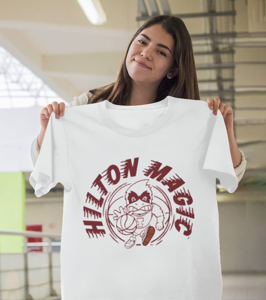 Hilton Magic Iowa State Cyclones Basketball Cartoon T-Shirt