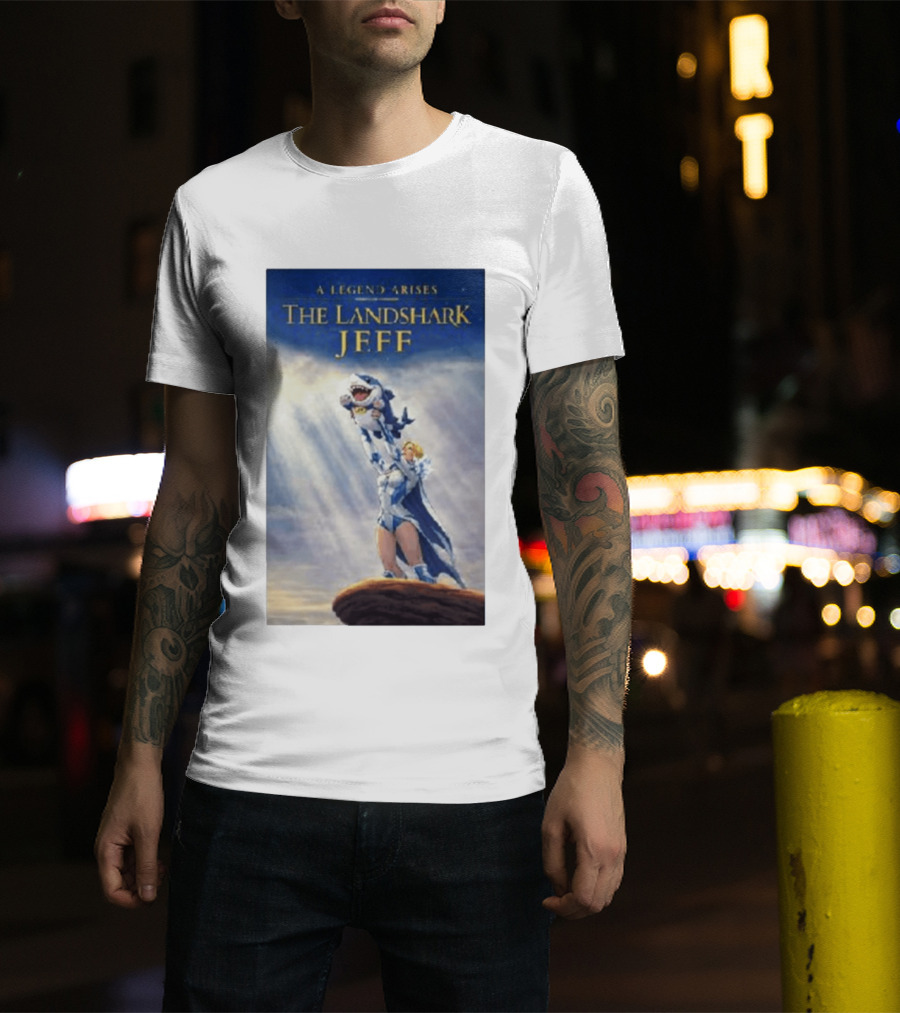 A Legend Arises The Landshark Jeff Emma Frost Lion King Scene T-Shirt