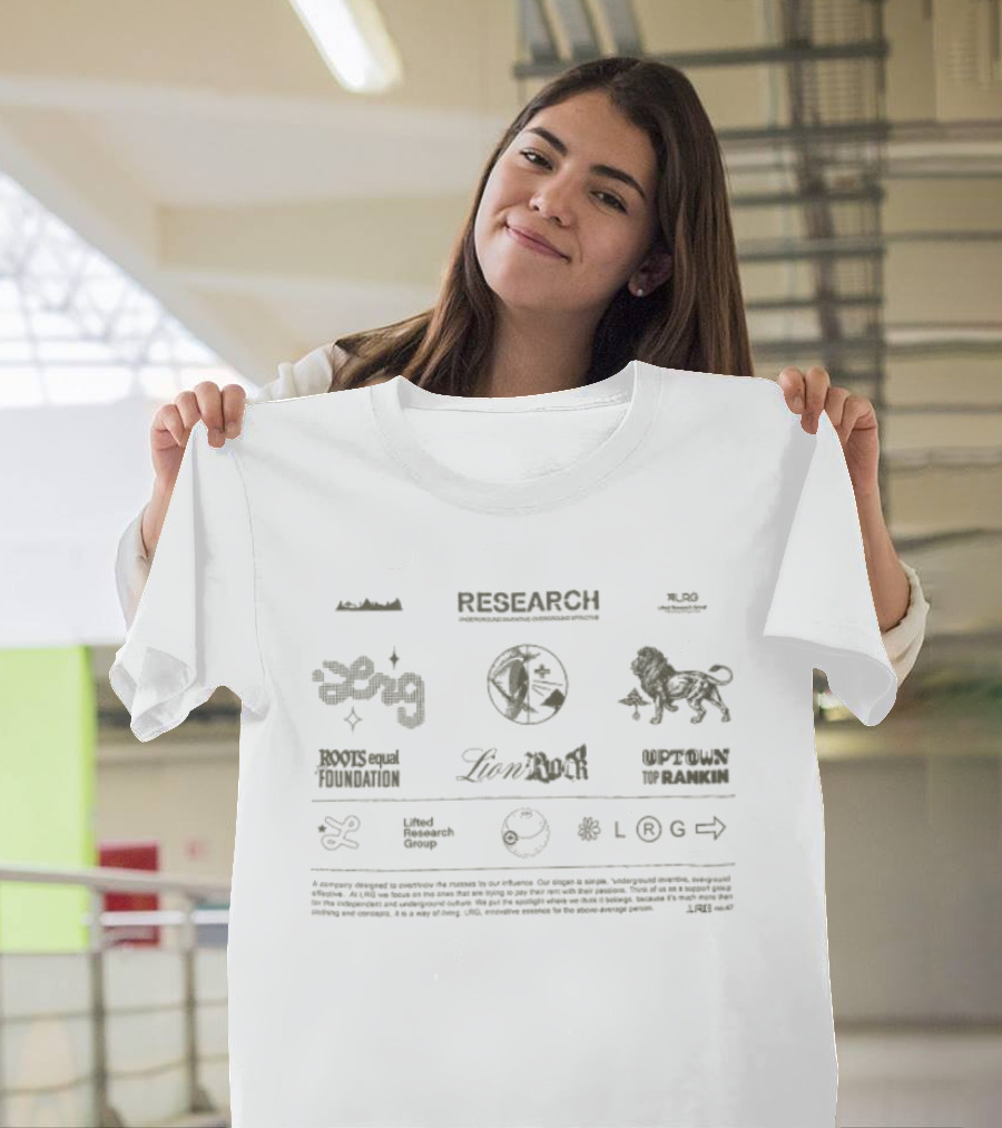 Lifted Research Group Aligned Research Legacy Collection 93 Lion Geared Clothing T-Shirt