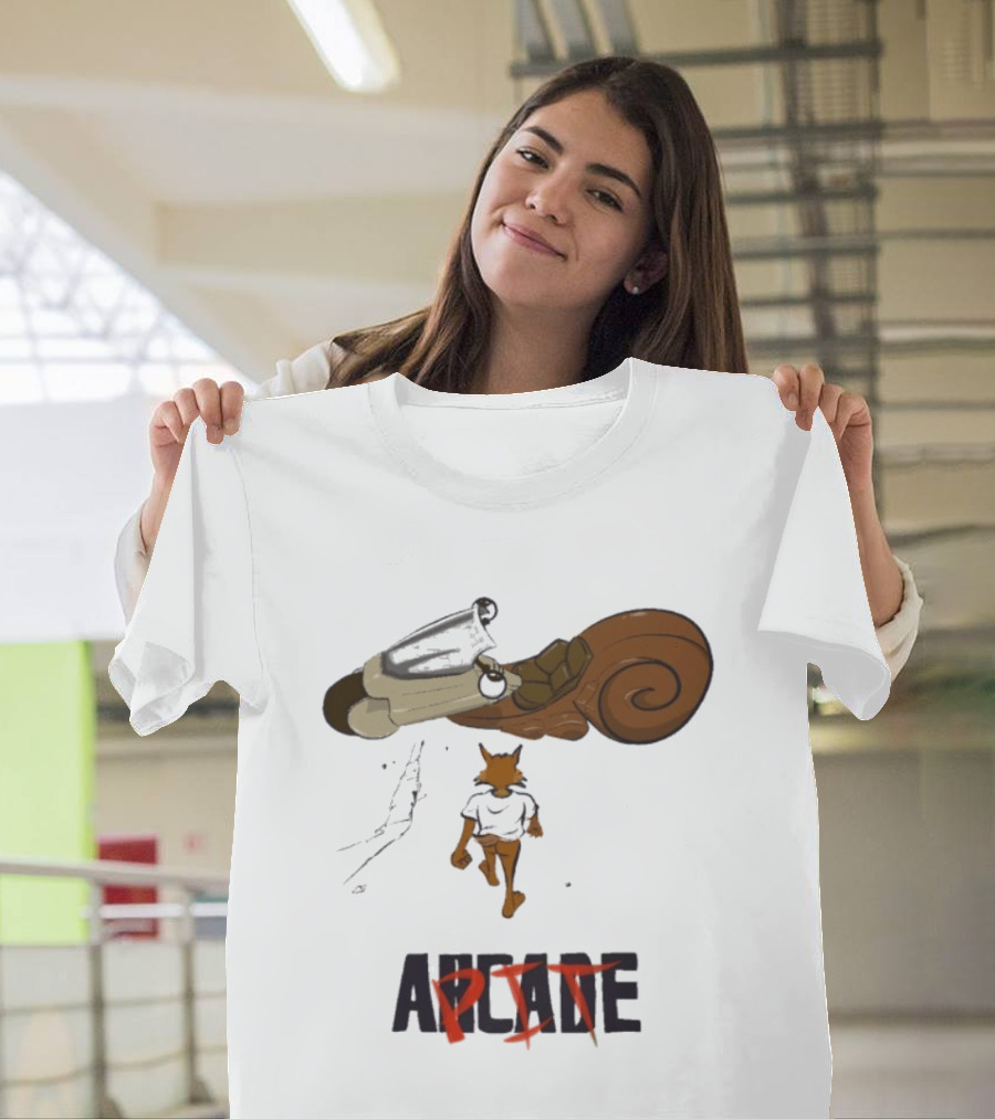 Smight Akira Arcade Pit Retro Futuristic Motorcycle Adventure T-Shirt